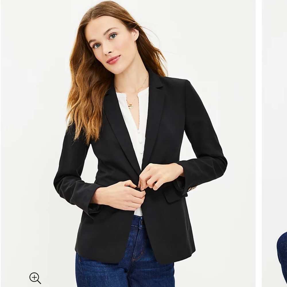 Loft Black Blazer